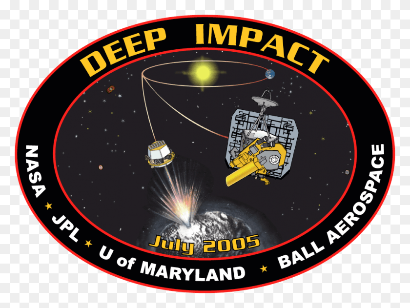 943x691 Deep Impact Mission Patch Deep Impact Mission, Poster, Advertisement, Leisure Activities HD PNG Download