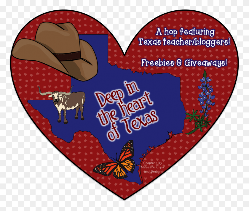 1328x1112 En Lo Profundo En El Corazón De Texas Blog Hop Texas Logo Deep In The Heart, Ropa, Vestimenta, Sombrero Hd Png