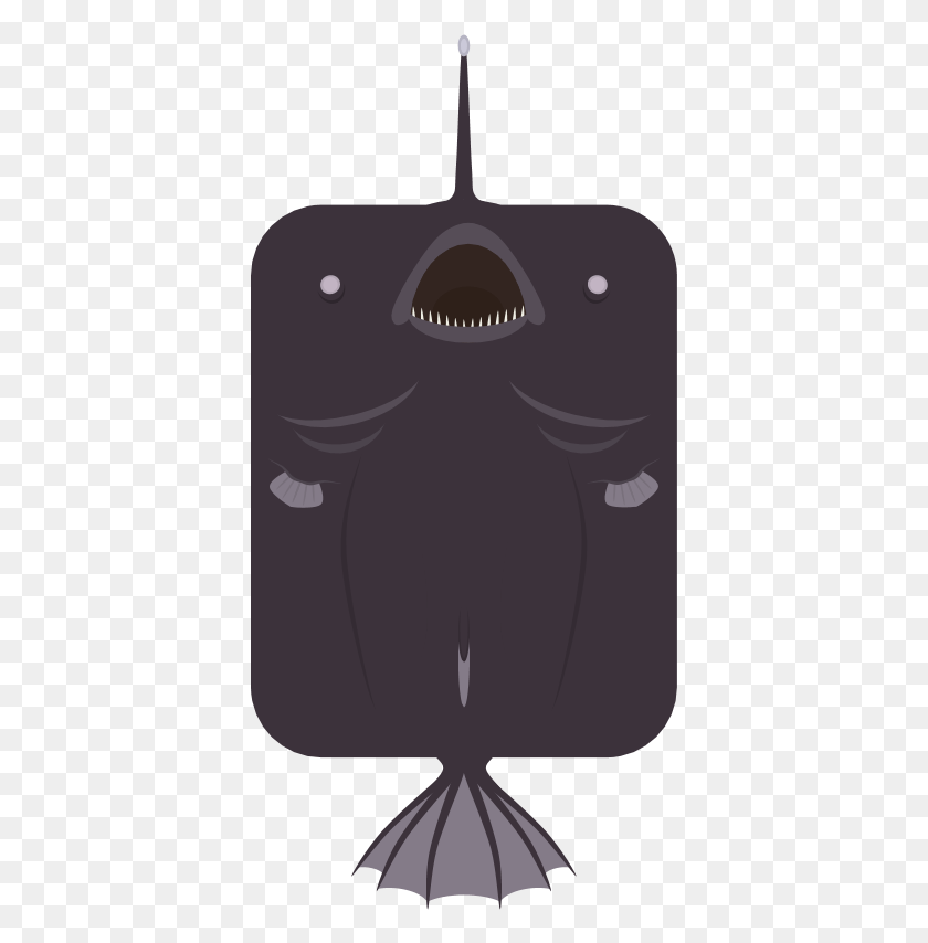 387x794 Deep Sea Angler Fish Illustration, Alien, Graphics Descargar Hd Png