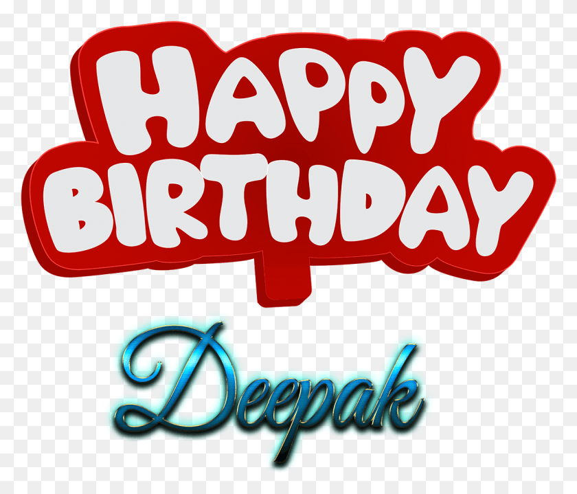 1129x955 Deepak Wallpaper Happy Birthday Deepak, Text, Label, Word HD PNG Download