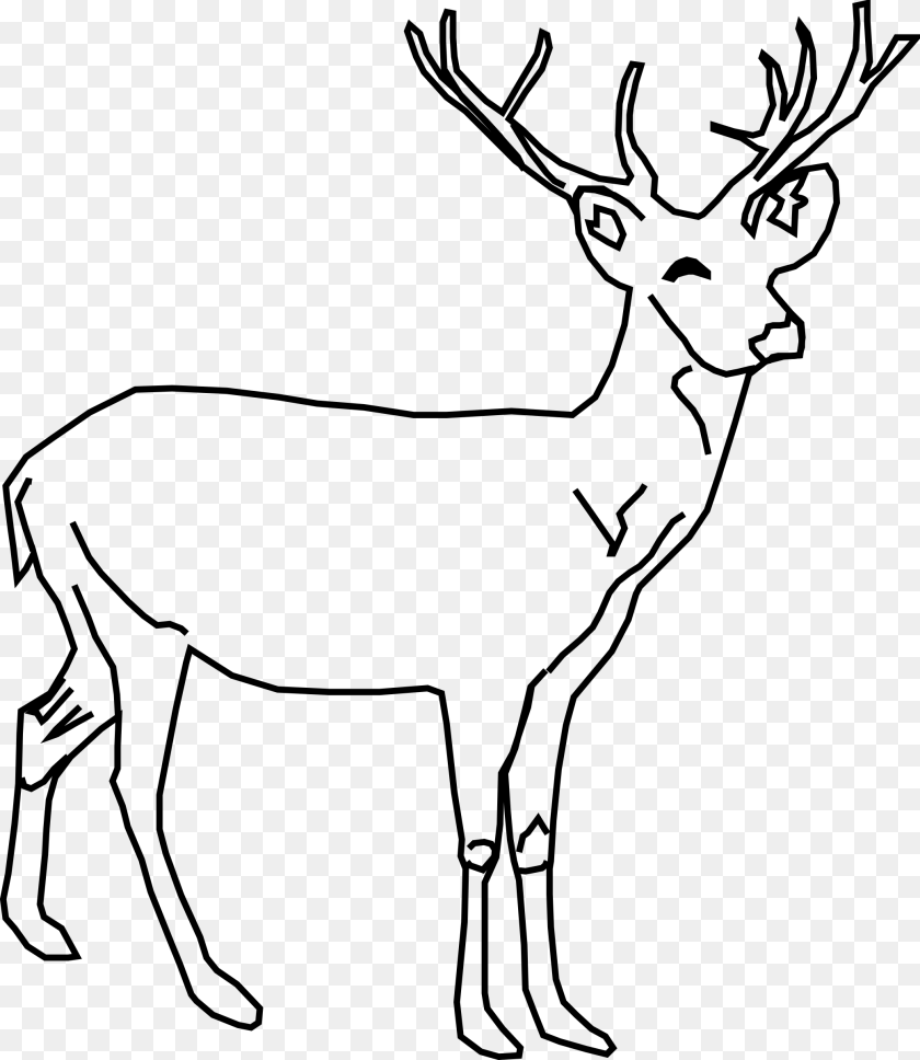 2083x2400 Deer Clipart Dear Deer Clip Art, Gray PNG