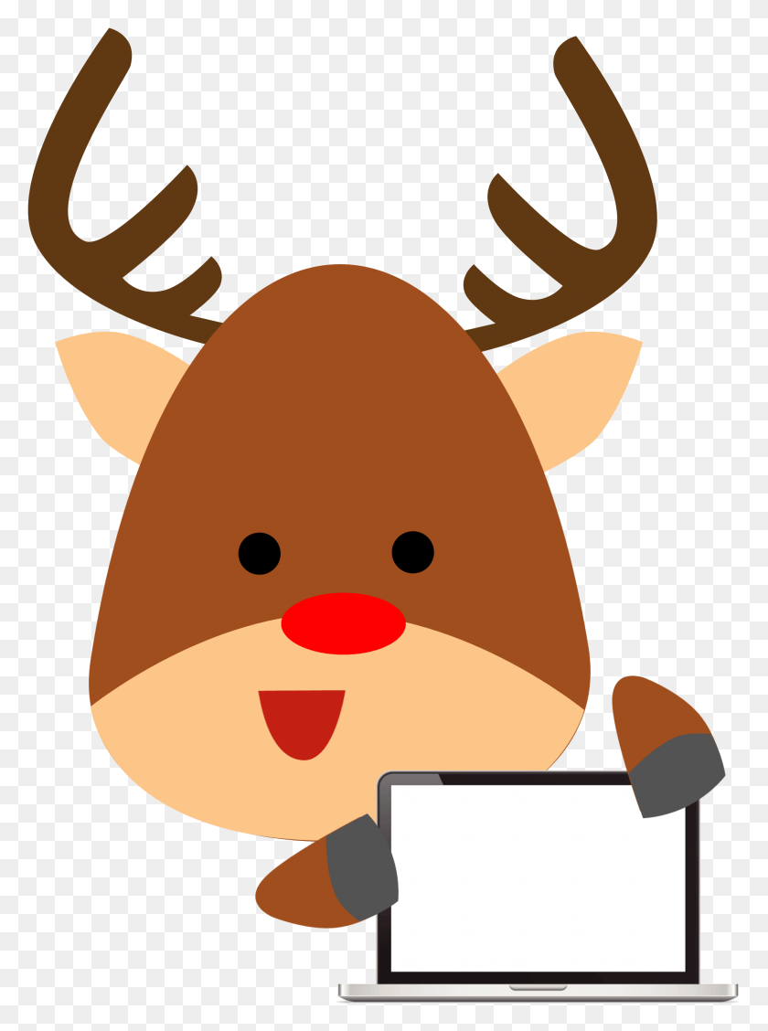 2119x2904 Deer Computer Animal Cartoon 851062, Label, Text, Clothing HD PNG Download