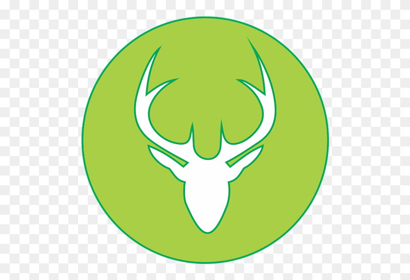 514x514 Deer Icon Sma Laksamana Martadinata, Plant, Logo, Symbol HD PNG Download