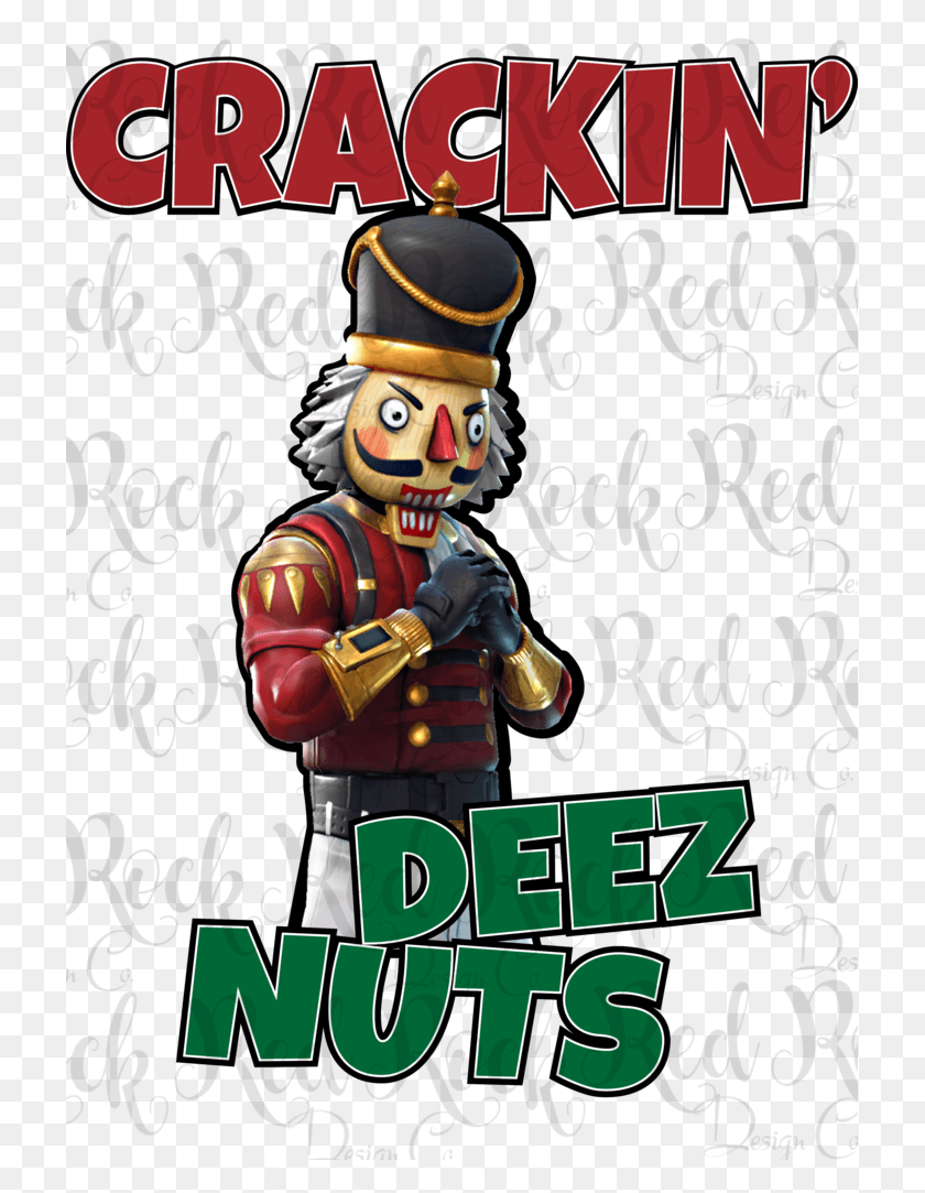 719x1023 Deez Nuts Crackshot Fortnite Skin, Щелкунчик, Плакат, Реклама Hd Png Скачать
