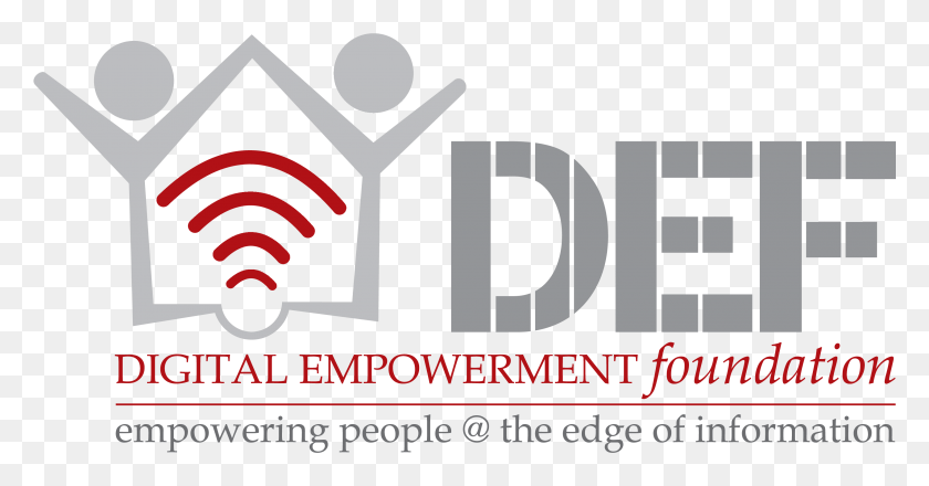 3328x1623 Descargar Png Def Logo 300 Dpi Digital Empowerment Foundation, Texto, Palabra, Alfabeto Hd Png