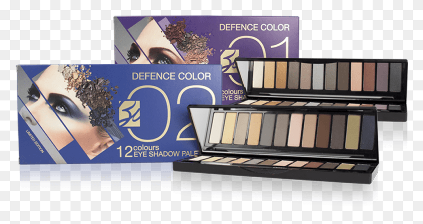 988x490 Defence Color 12 Colours Eyeshadow Palette, Cosmetics, Piano, Leisure Activities HD PNG Download