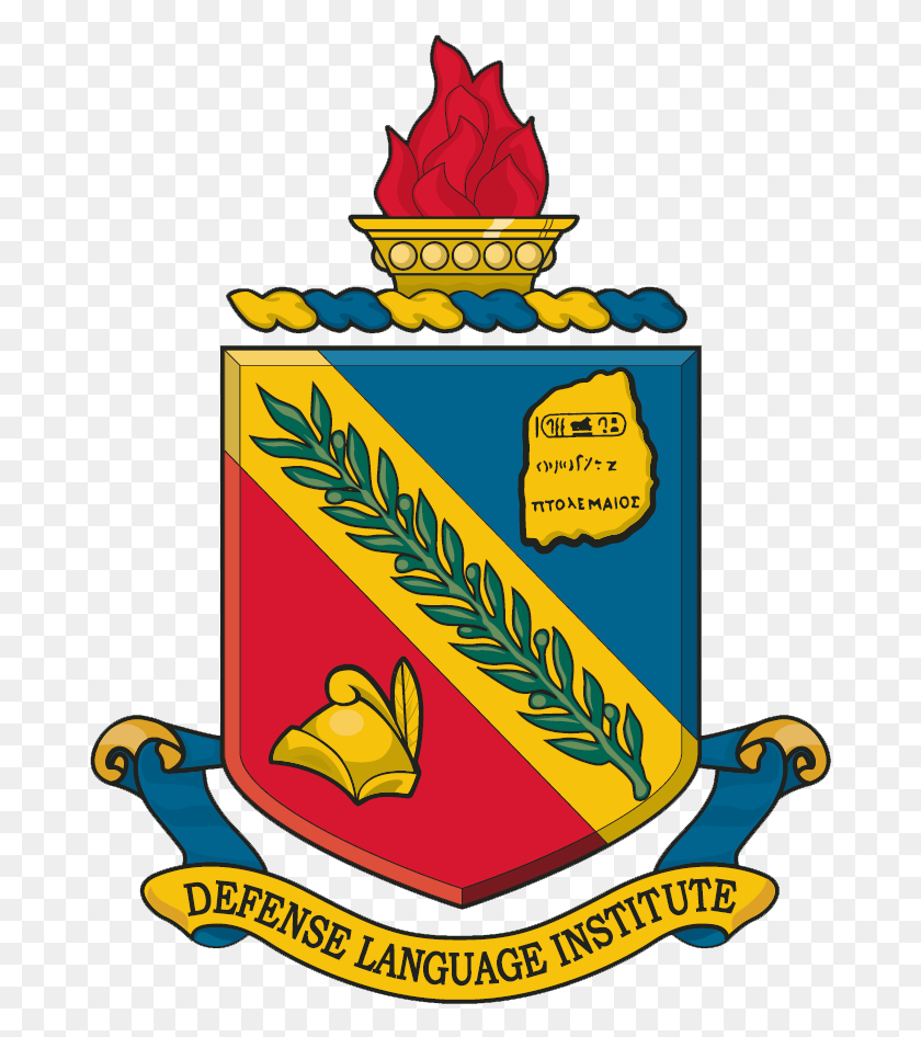 677x886 Defense Language Institute Defense Language Institute Logo, Bird, Animal, Text HD PNG Download