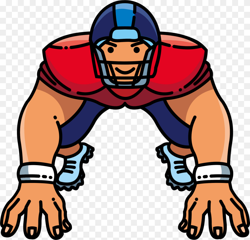 Defensive Lineman Clipart, Baby, Person, American Football, Football Sticker PNG