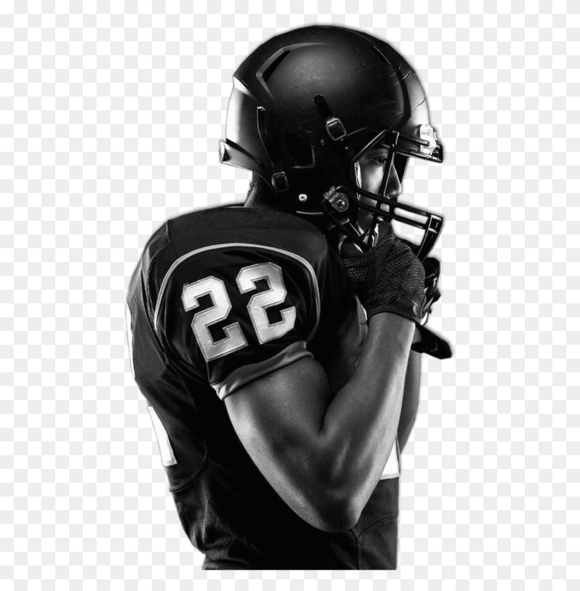 480x797 Defensive Player Freeuse Techflourish Collections Of Football Players, Helmet, Clothing, Apparel HD PNG Download