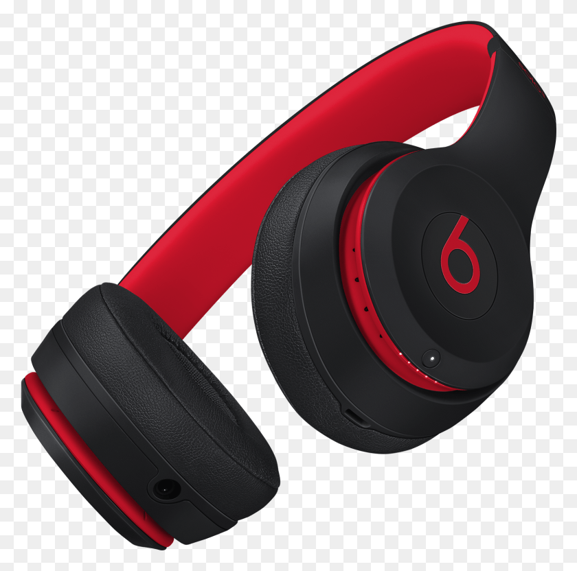 1517x1503 Defiant Black Red Beats Solo 3 Blue, Electronics, Headphones, Headset HD PNG Download