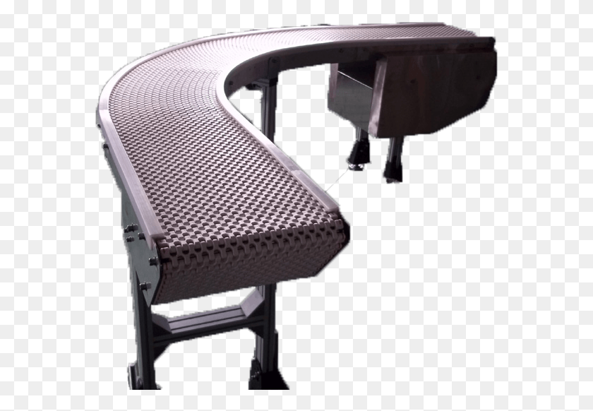 571x522 Degree Stainless Steel Net Bended Automatic Conveyor Office Chair, Chair, Furniture, Tabletop HD PNG Download