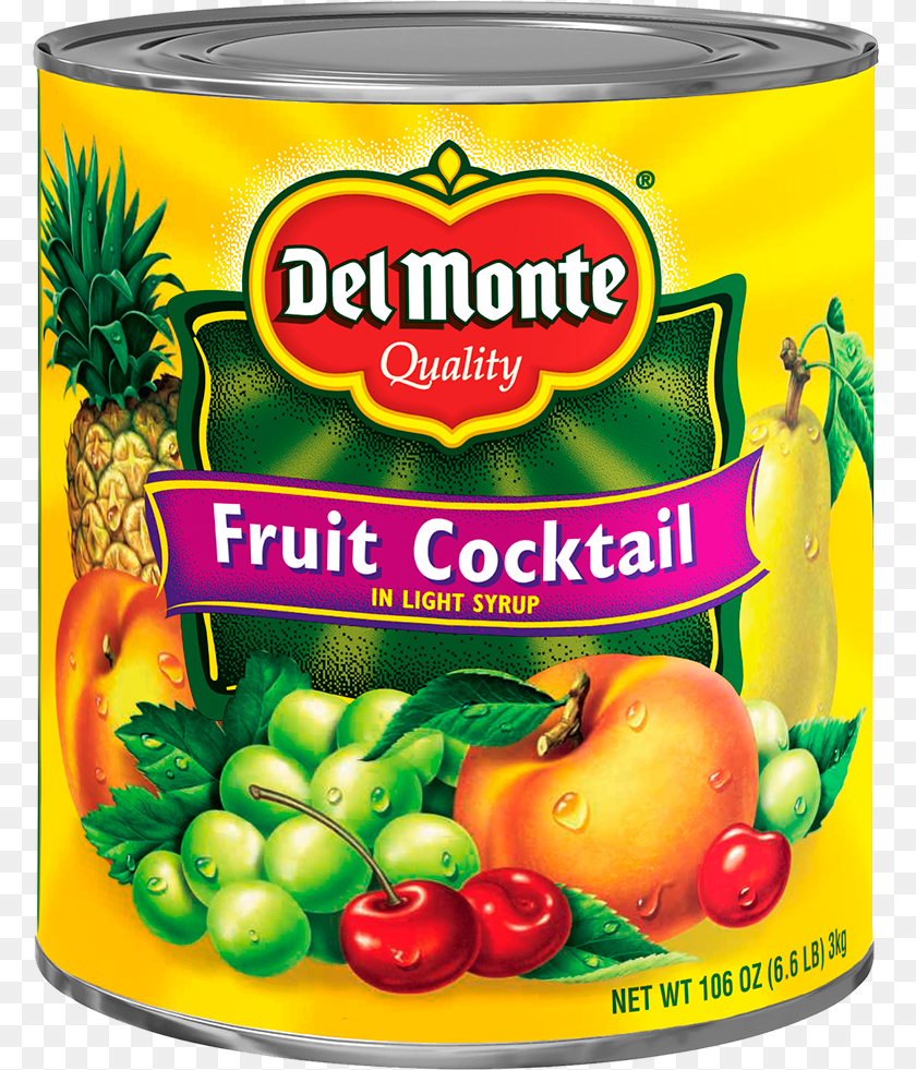 785x981 Del Monte Fruit Cocktail In Light Syrup Del Monte Fruit Cocktail 30 Oz, Food, Plant, Produce, Tin Transparent PNG