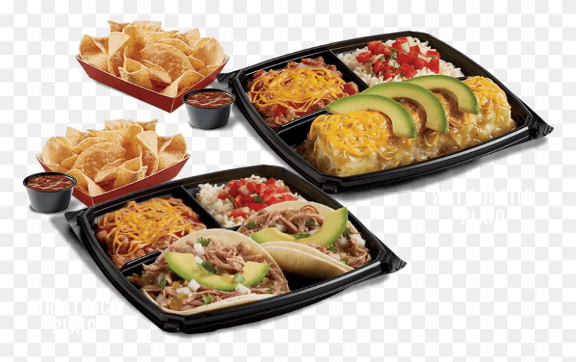 800x480 Del Taco Hours Image Расфасованная Еда, Обед, Еда, Сэндвич Png Скачать