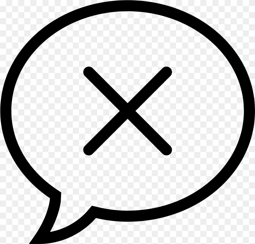 Delete Message Icon Icon, Gray Sticker PNG