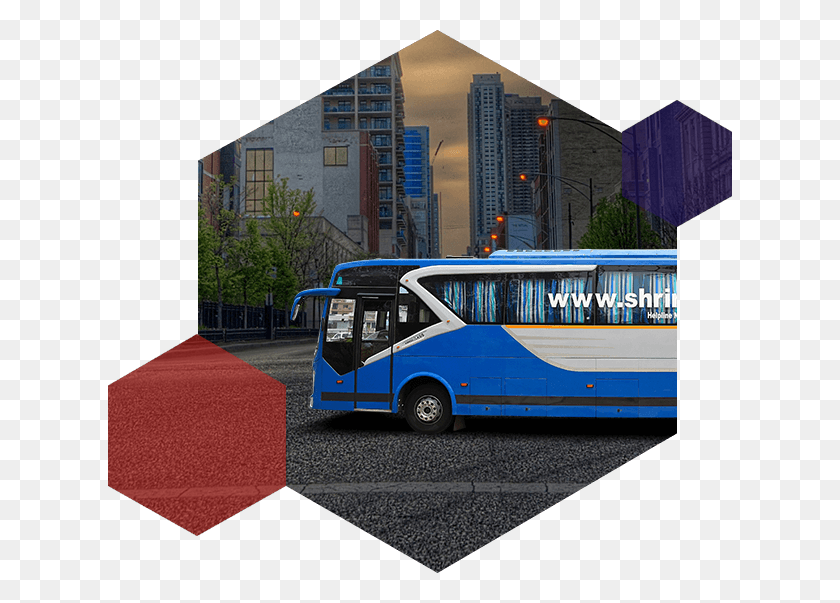 628x543 Delhi To Ahmedabad Commercial Building, Bus, Vehicle, Transportation HD PNG Download