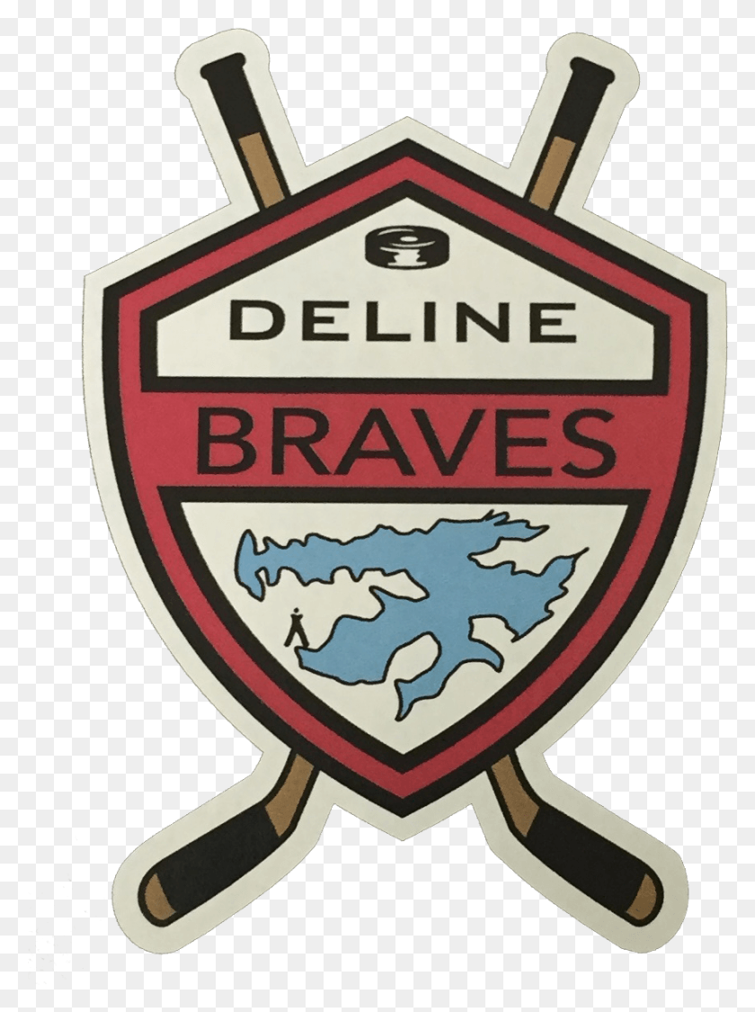 858x1172 Descargar Png Deline Braves Emblem, Logotipo, Símbolo, Marca Registrada Hd Png
