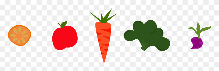2867x792 Delivering Affordable Fresh Food To Families With Young, Plant, Carrot, Vegetable HD PNG Download