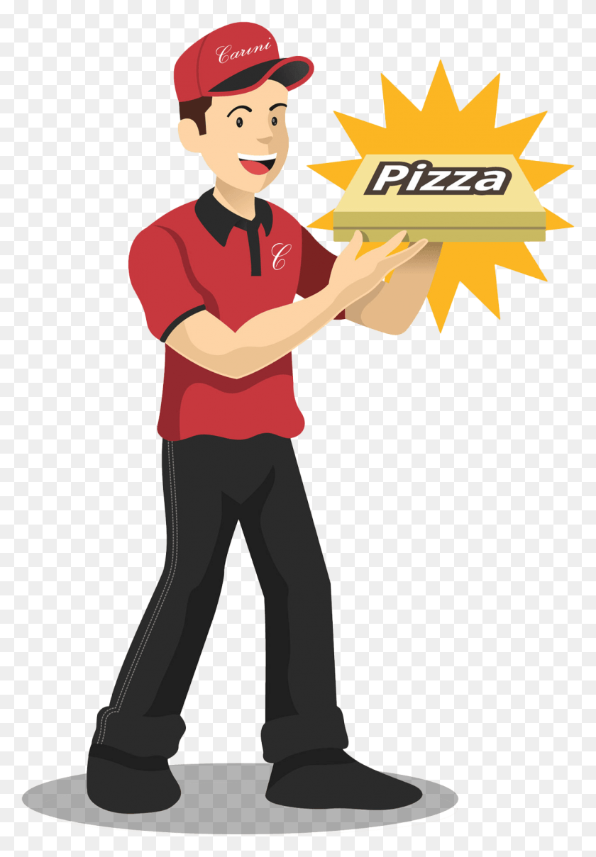 1116x1644 Delivery Man Min Restaurant, Person, Human, Label HD PNG Download