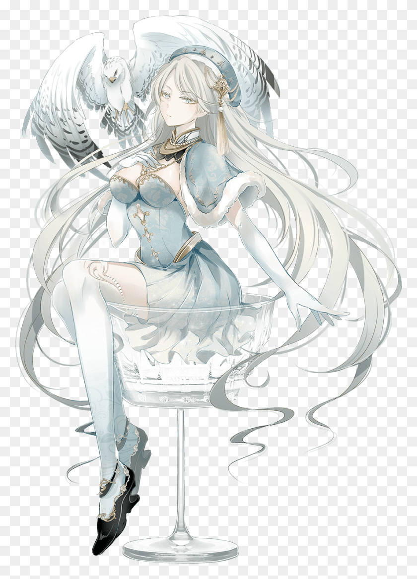 885x1257 Delivery Medal Store Airship Shard Fusion Exploration Food Fantasy Female Characters, Person, Human, Manga HD PNG Download