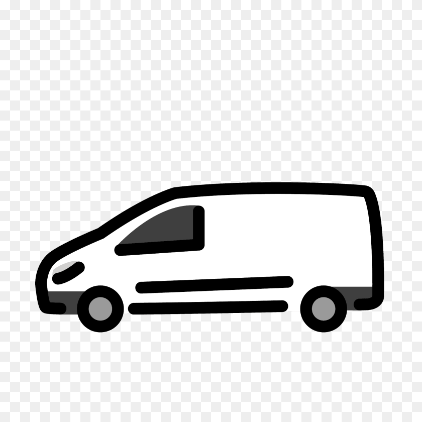 1920x1920 Delivery Truck Emoji Clipart, Vehicle, Van, Transportation, Moving Van PNG