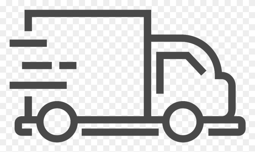 953x541 Delivery Truck Icon Delivery Van Sign, Vehicle, Transportation, Caravan HD PNG Download