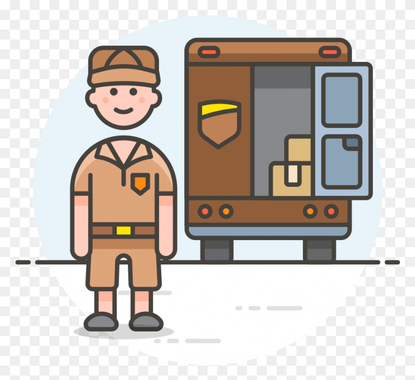 903x821 Delivery Truck Icon Icon, Transportation, Vehicle, Fireman HD PNG Download