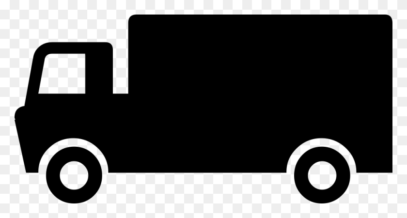 980x490 Delivery Truck Outline Comments Truck Outline, Text, Logo, Symbol HD PNG Download