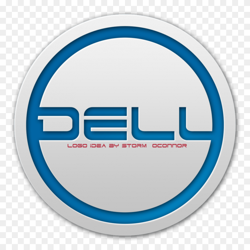 894x894 Descargar Png Dell Logo Dell, Etiqueta, Texto, Word Hd Png