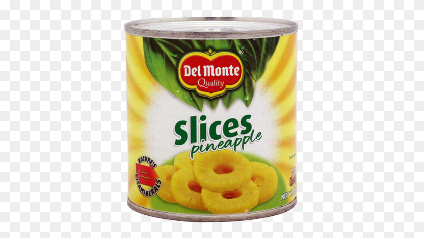 365x411 Delmonte Pineapple Slices 432g Del Monte Pineapple Slice, Plant, Tin, Can HD PNG Download