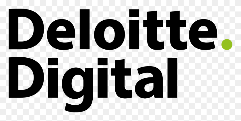 1717x798 Цифровой Логотип Deloitte, Графический Дизайн, Текст, Число, Символ Hd Png Скачать
