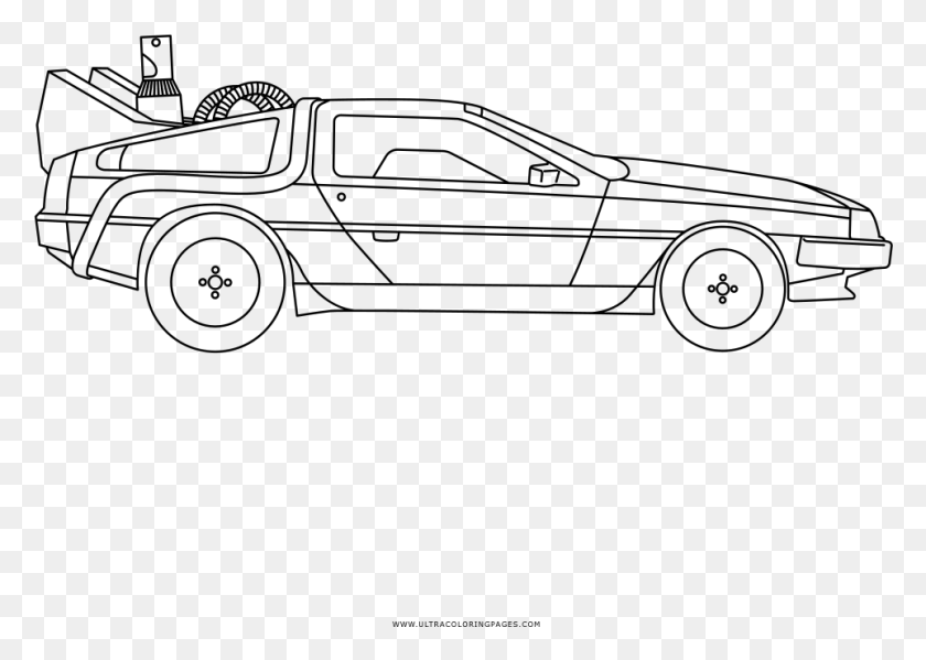 962x665 Descargar Png / Delorean Coloring, Gray, World Of Warcraft Hd Png