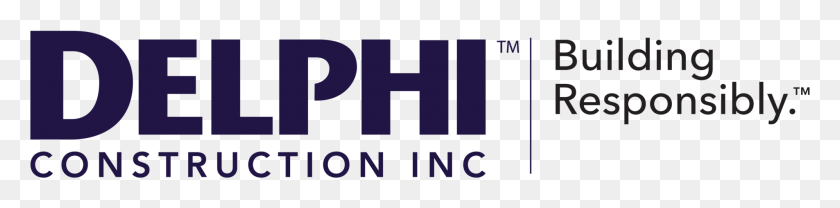 1905x362 Delphi Construction Logo Graphic Design, Word, Text, Alphabet HD PNG Download