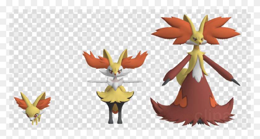 900x450 Delphox Clipart Pokmon X And Y Delphox Braixen Game Clipart, Texture, Pattern, Person HD PNG Download
