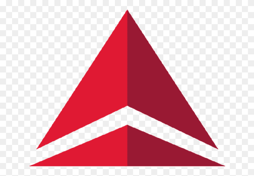652x523 Delta Air Lines Have Gone Through More Than 20 Different Delta Logo, Triangle HD PNG Download