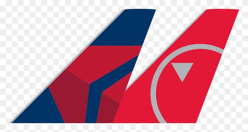 1200x596 Delta Air Lines Northwest Airlines Merger Delta Airlines Tail Logo, Symbol, Trademark, Text HD PNG Download