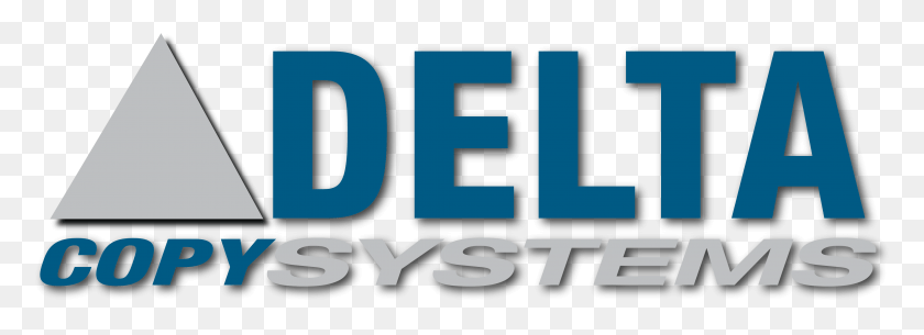 4213x1324 Delta Copy Systems Logo Deltacopy Logo, Symbol, Trademark, Word HD PNG Download