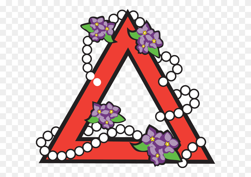 600x534 Delta Sigma Theta Violet, Triangle, Plant, Tree HD PNG Download