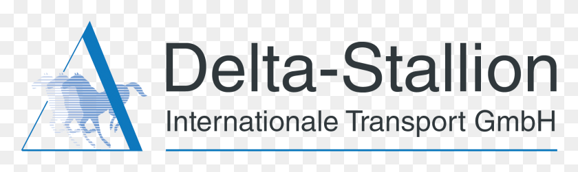 1813x444 Delta Stallion Internationale Transport Gmbh, Text, Alphabet, Number HD PNG Download