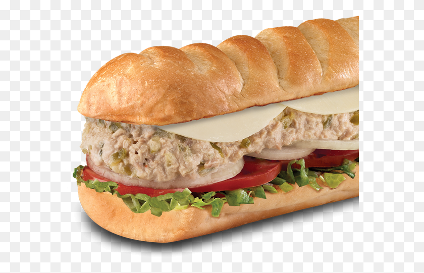 583x481 Delux Dairy Market Firehouse Subs Tuna Salad, Bread, Food, Burger HD PNG Download