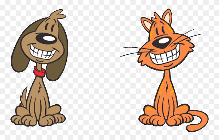 762x478 Deluxe Accommodation For Happy Dogs Amp Cats Cartoon Cat And Dog, Animal, Mammal, Plant HD PNG Download