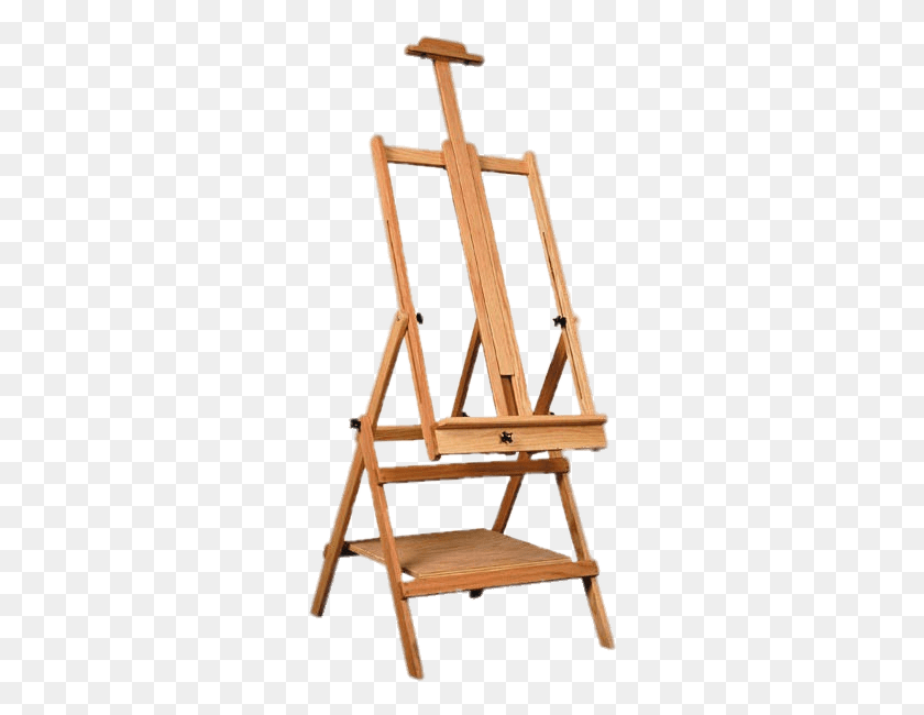 282x590 Deluxe Lobo Easel Easel, Chair, Furniture, Stand HD PNG Download