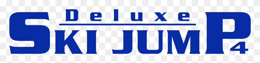 3808x708 Deluxe Ski Jump Logo, Word, Text, Alphabet Descargar Hd Png
