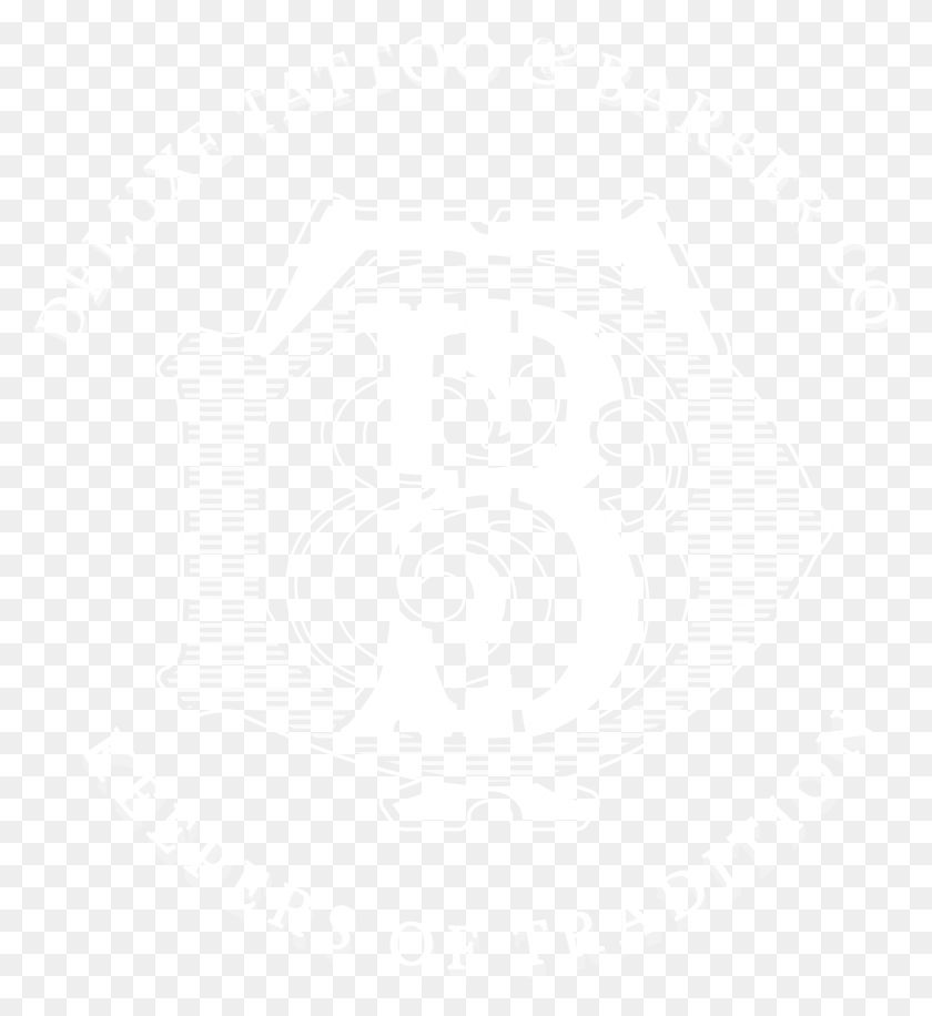 2581x2835 Deluxe Tattoo Amp Barber Co Tattoo And Barber Logo, Symbol, Trademark, Emblem HD PNG Download