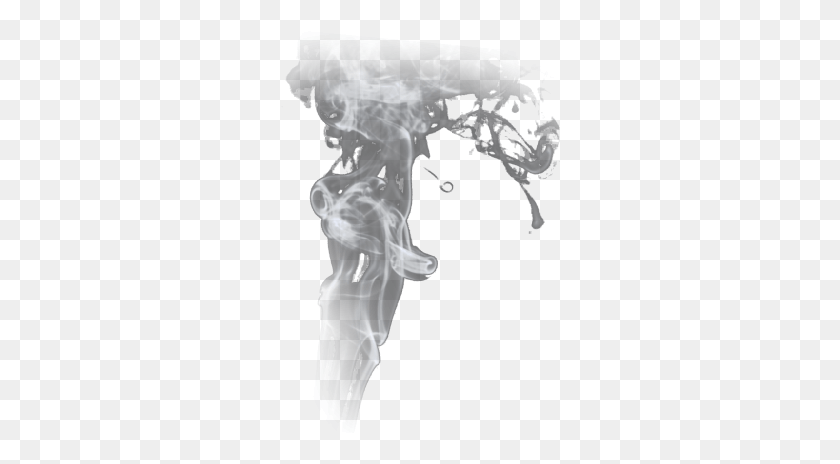 280x404 Дементор Дым Фронт Иллюстрация, Человек, Человек, Курение Hd Png Скачать