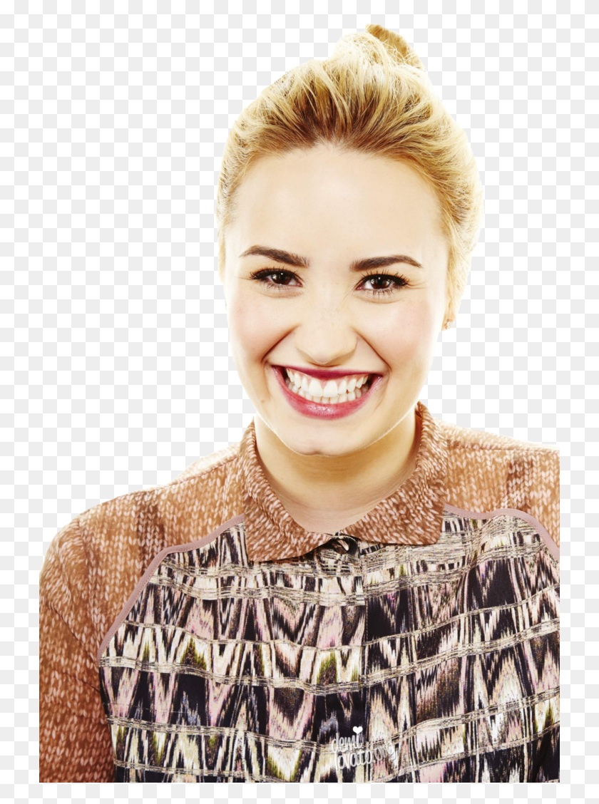 731x1068 Demi Lovato Hq By Turnlastsong, Face, Person, Human HD PNG Download