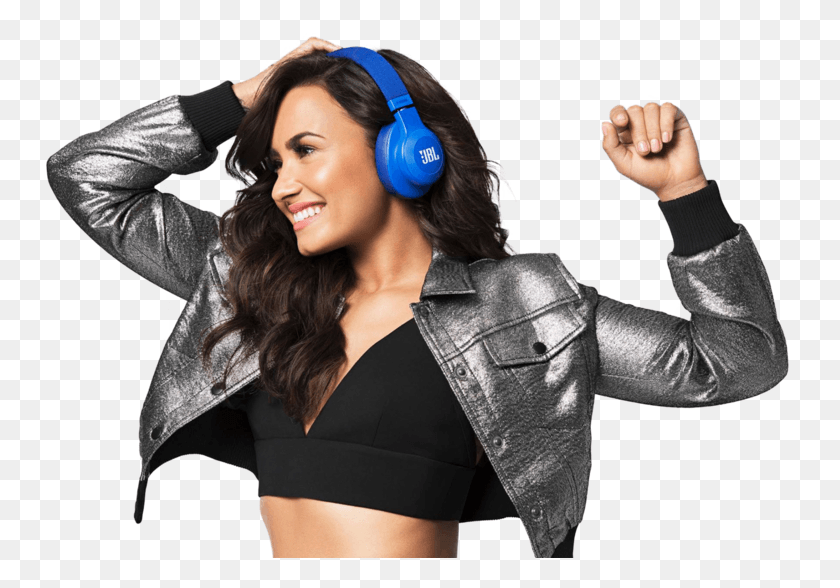 761x528 Demi Lovato Musician Jbl Singer Songwriter Jbl Demi Lovato, Auriculares, Electrónica, Auriculares Hd Png
