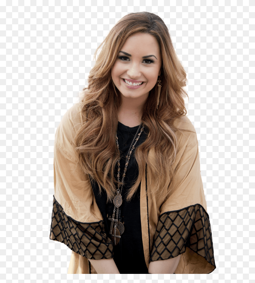 584x871 Demi Lovato Pink Hair, Clothing, Apparel, Person HD PNG Download