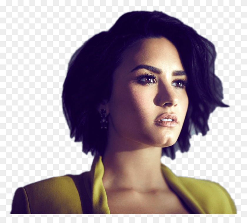 1317x1184 Demi Lovato Transparent Background Tipos De Hoyuelos En La Cara, Face, Person, Human HD PNG Download