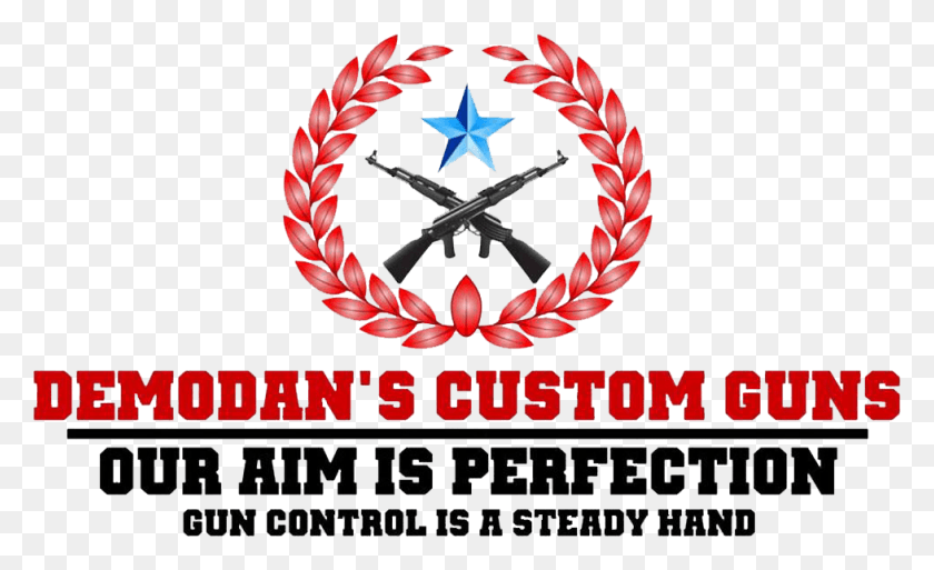 978x569 Demo Dan39s Custom Guns Emblem, Symbol, Star Symbol, Dynamite HD PNG Download