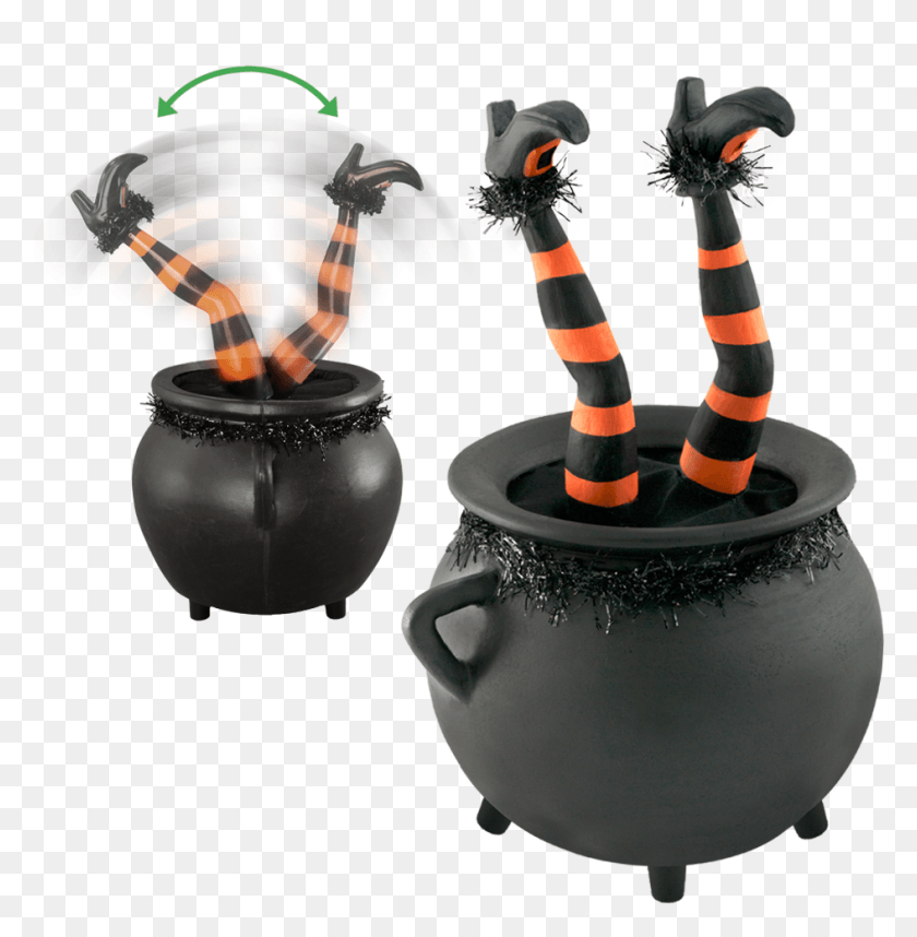 944x966 Demo Video Contact Us Enlarge Photo Cauldron Halloween Legs Witch, Furniture, Lamp, Sport HD PNG Download